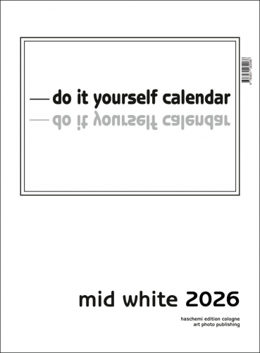 MID WHITE BLANKOKALENDER DIY BASTEL SELBSTGESTALTEN